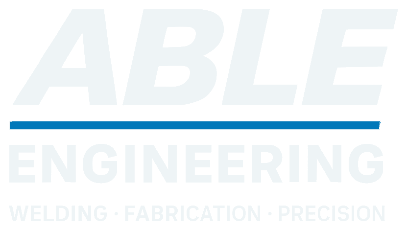 Able Engineering welding fabrication precision logo